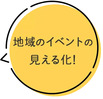 地域のイベントの見える化!